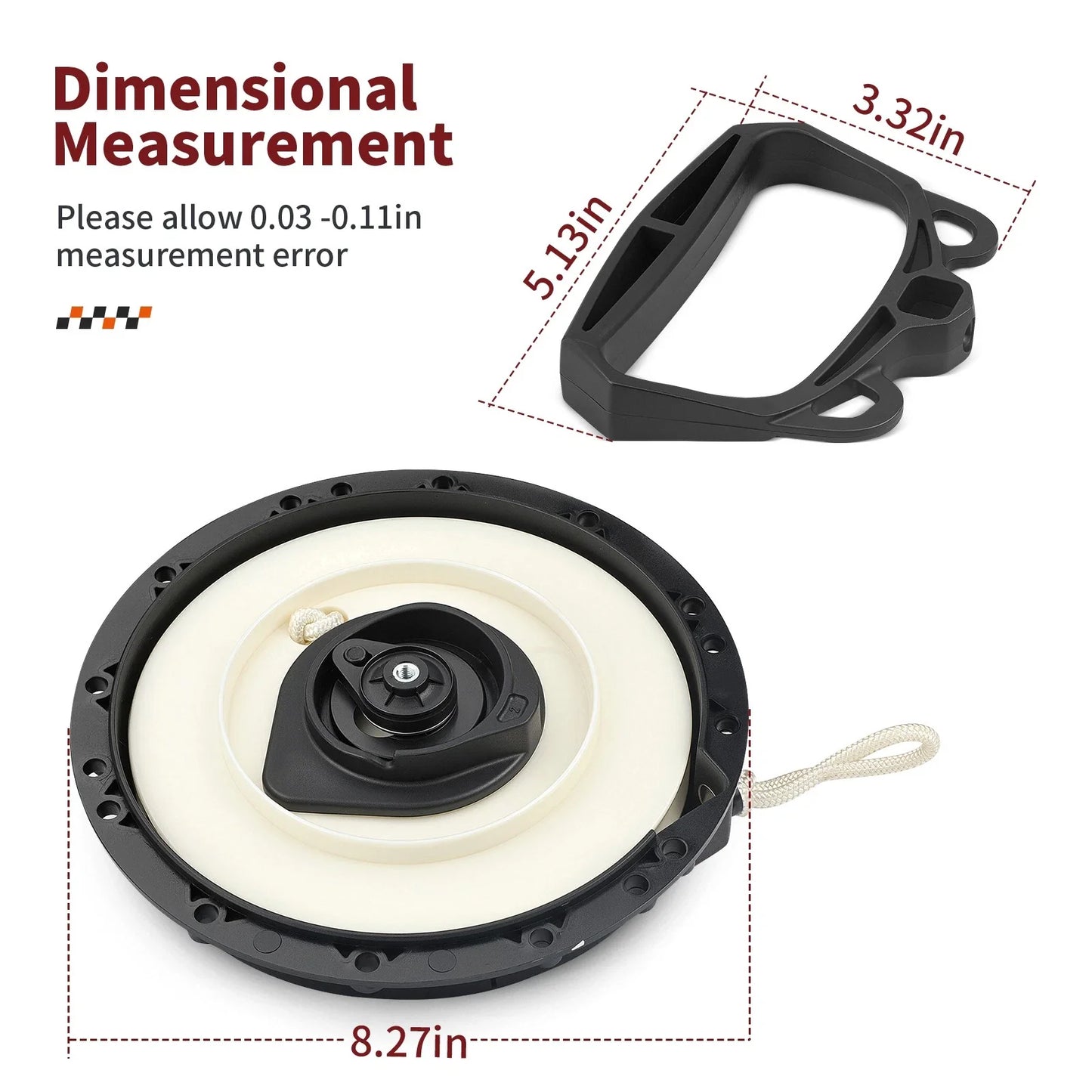 Pull Start Recoil and Grip for Ski-Doo Summit Renegade