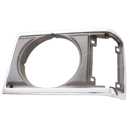 LH Round Headlight Surround for Toyota Landcruiser 60 Series (1980–1987)