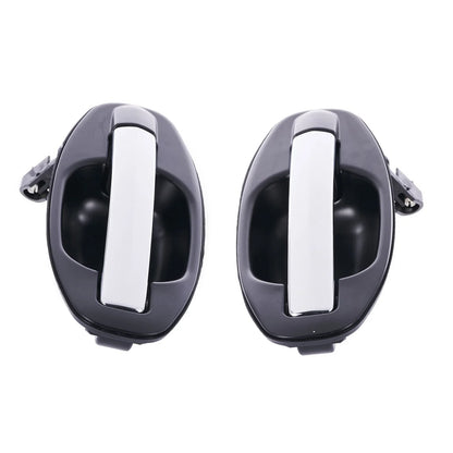 4pc Front Rear Outer Door Handle Chrome for Hyundai Santa Fe (2006–2012)