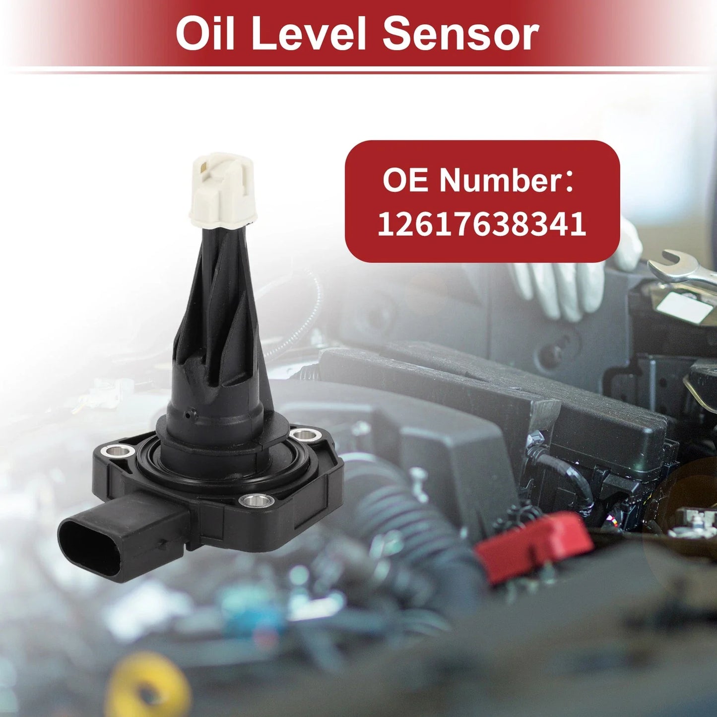 Engine Oil Level Sensor 2.0L L4-Gas for BMW 228i Base (2014-2016)