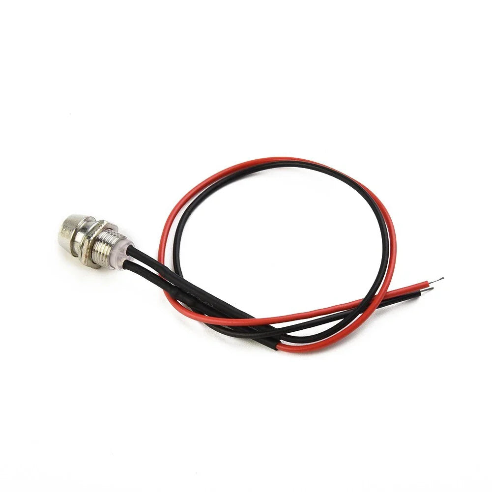 10pc 8mm LED Indicator Light Bulb Warn Light Lamp for DASH Panel Car Truck