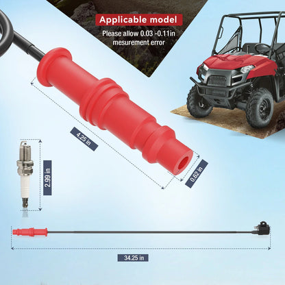 Ignition Coil Spark Plug for Polaris Ranger 500/400 (2004–2014)