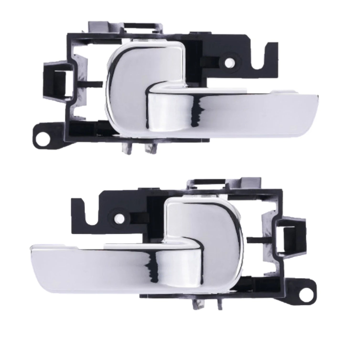 Left & Right Inner Door Handle Chrome for Nissan Navara D40 Frontier(2005–2018)