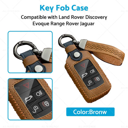 Remote Key Fob Case for Land Rover Discovery Evoque Range Rover Jaguar