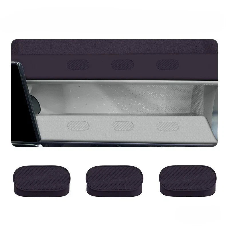 3x Copilot dashboard silicone hole cover interior trim for Leapmotor B10
