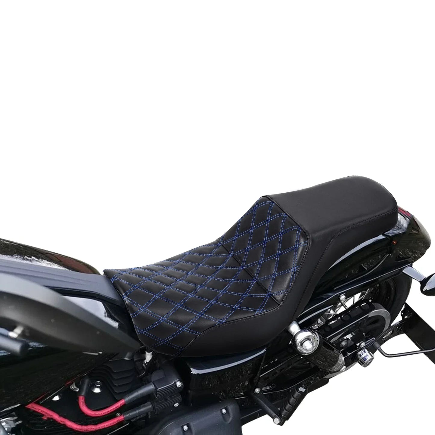 Driver Passenger Seat for Harley Dyna Fat Bob Street Bob Switchback (06-17)