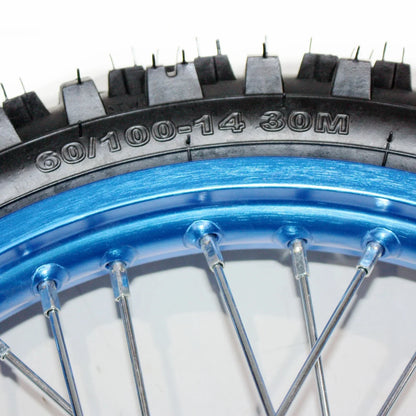 12mm Axle Front Wheel Rim & Knobby Tyre for PIT PRO Dirt Bike (60-100)