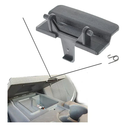 Gray Center Console Jump Seat Lid Latch for Ford F-150 (2010-2018)