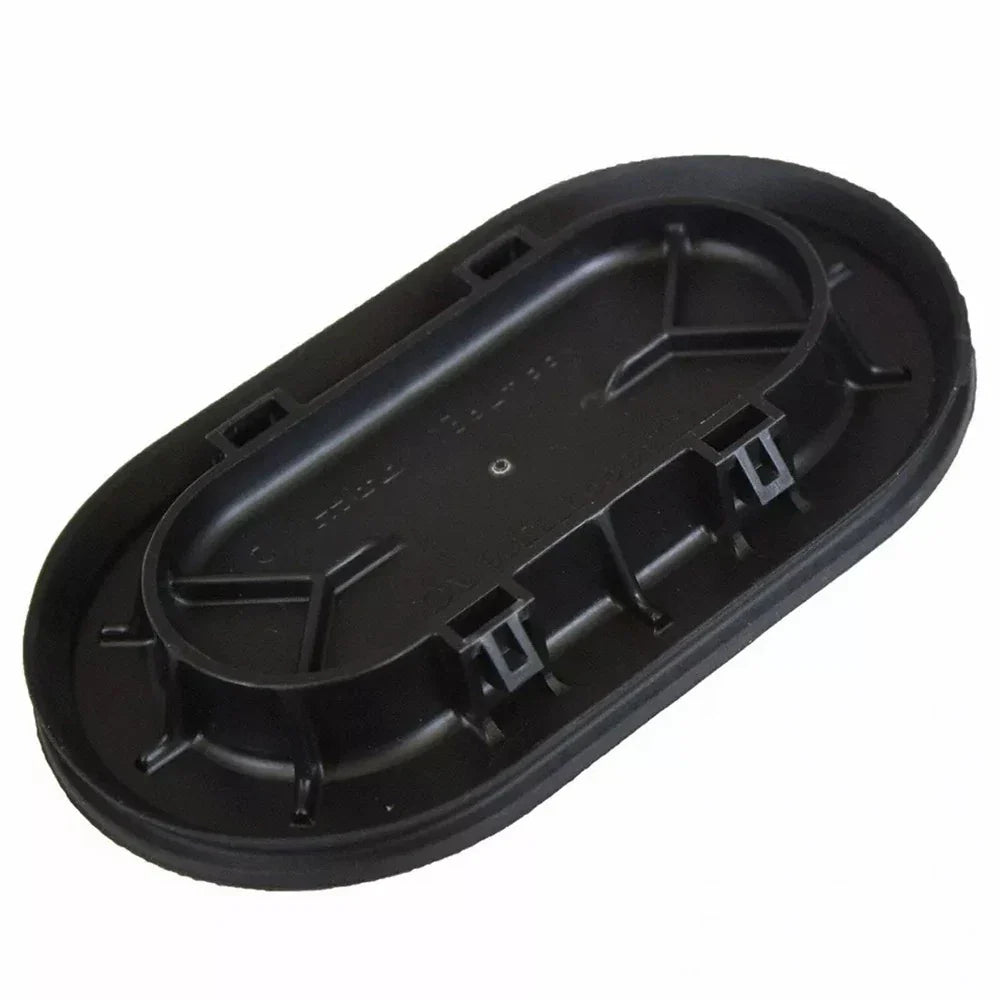 Black Oval Drain Plug Cover for Ford Truck Bed (2004-2014)