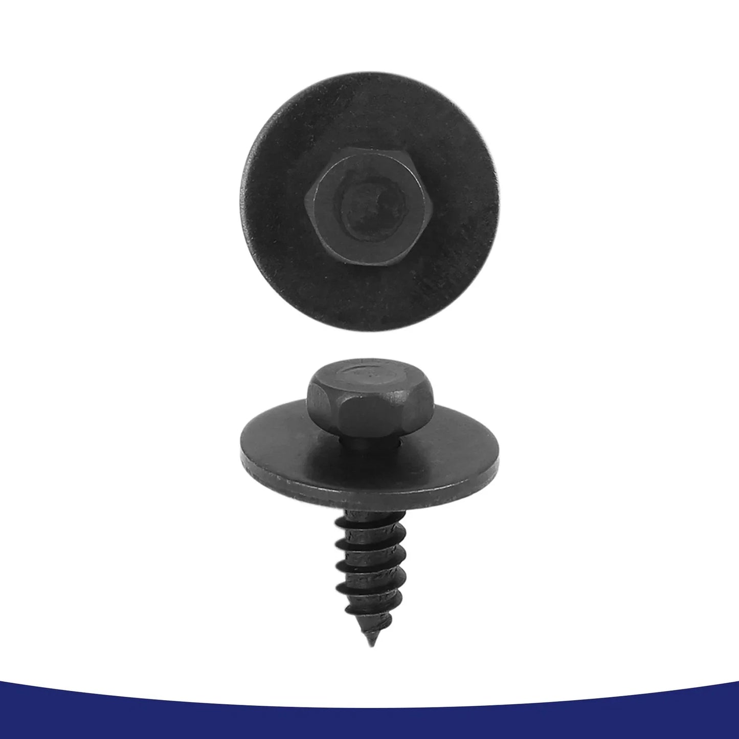 Hex Head Metal Screws with Washer for BMW E46 E60 E90 10 x