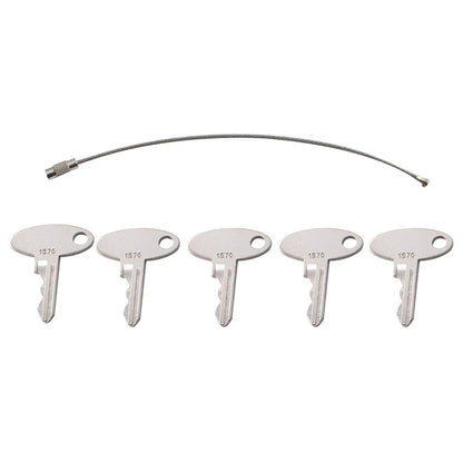 5 x Ignition Keys for Ford Tractor (1570)