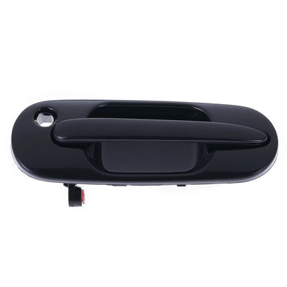 Front Left Outer Door Handle Smooth Black for Honda CR-V (1997–2001)