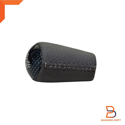 Carbon Fiber Leather Shift Knob for Toyota Hilux Ute Vigo Champ 2005-2014