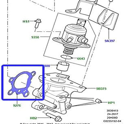 Pressure Fuel Pump Gasket for Land Rover LR2 Range Rover (2008-2015)