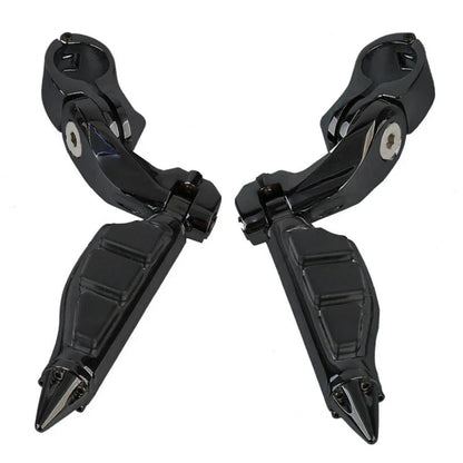 Foot Pegs 1.25'' Highway Bar Mount for Harley Touring Dyna Softail