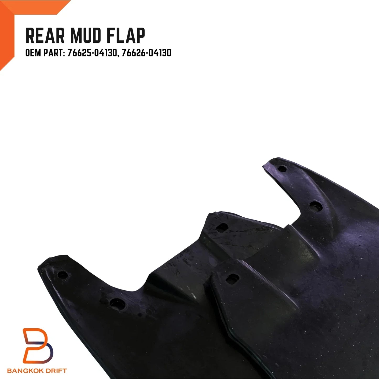 Rear Mud Flap Splash Guard for Toyota Hilux Ute 4WD (1997-2004)