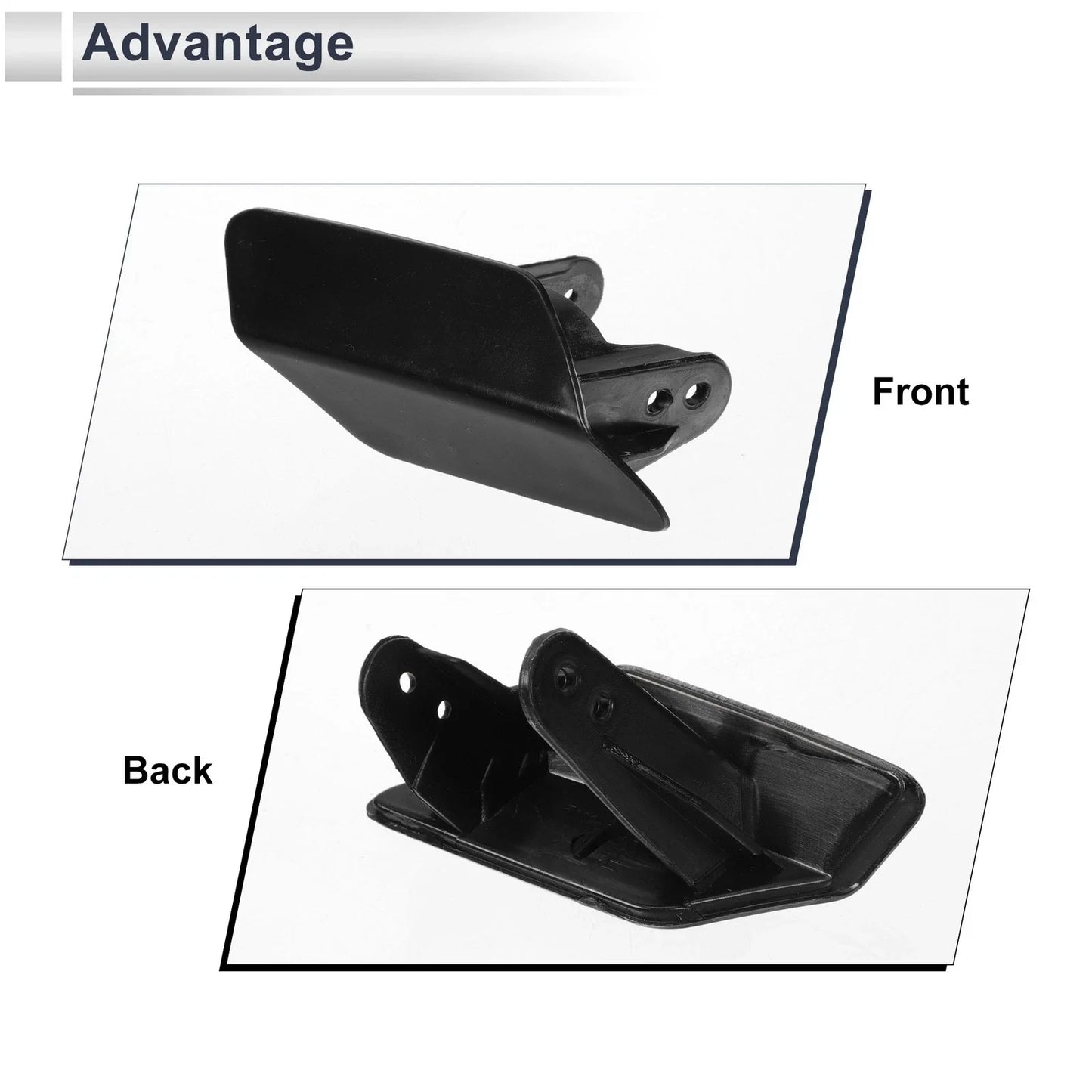 Right Front Bumper Headlight Washer Nozzle Cover Cap for BMW 320i Unpainted