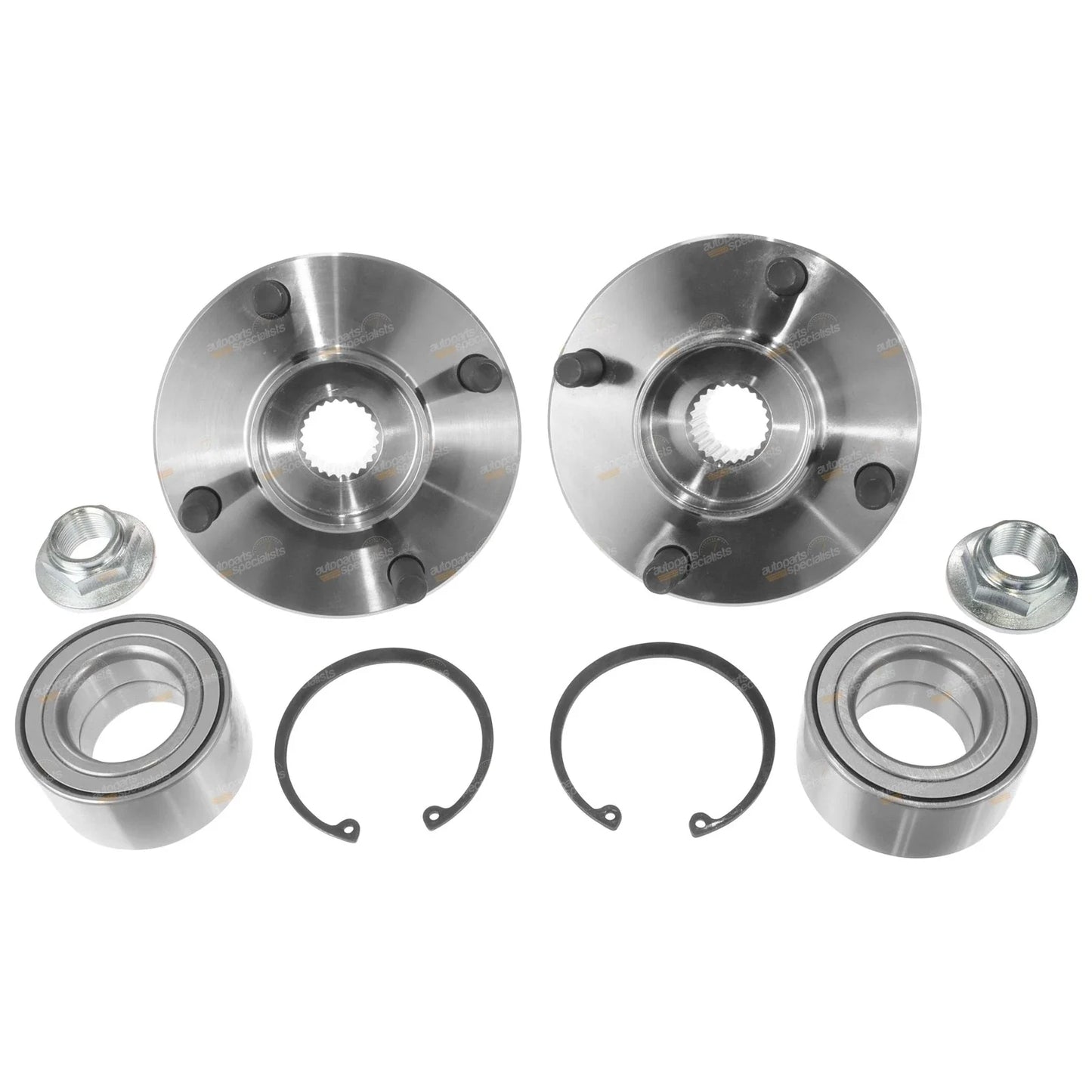 Front Wheel Bearing Hubs for Ford Focus LR Hatchback (2002-2005)