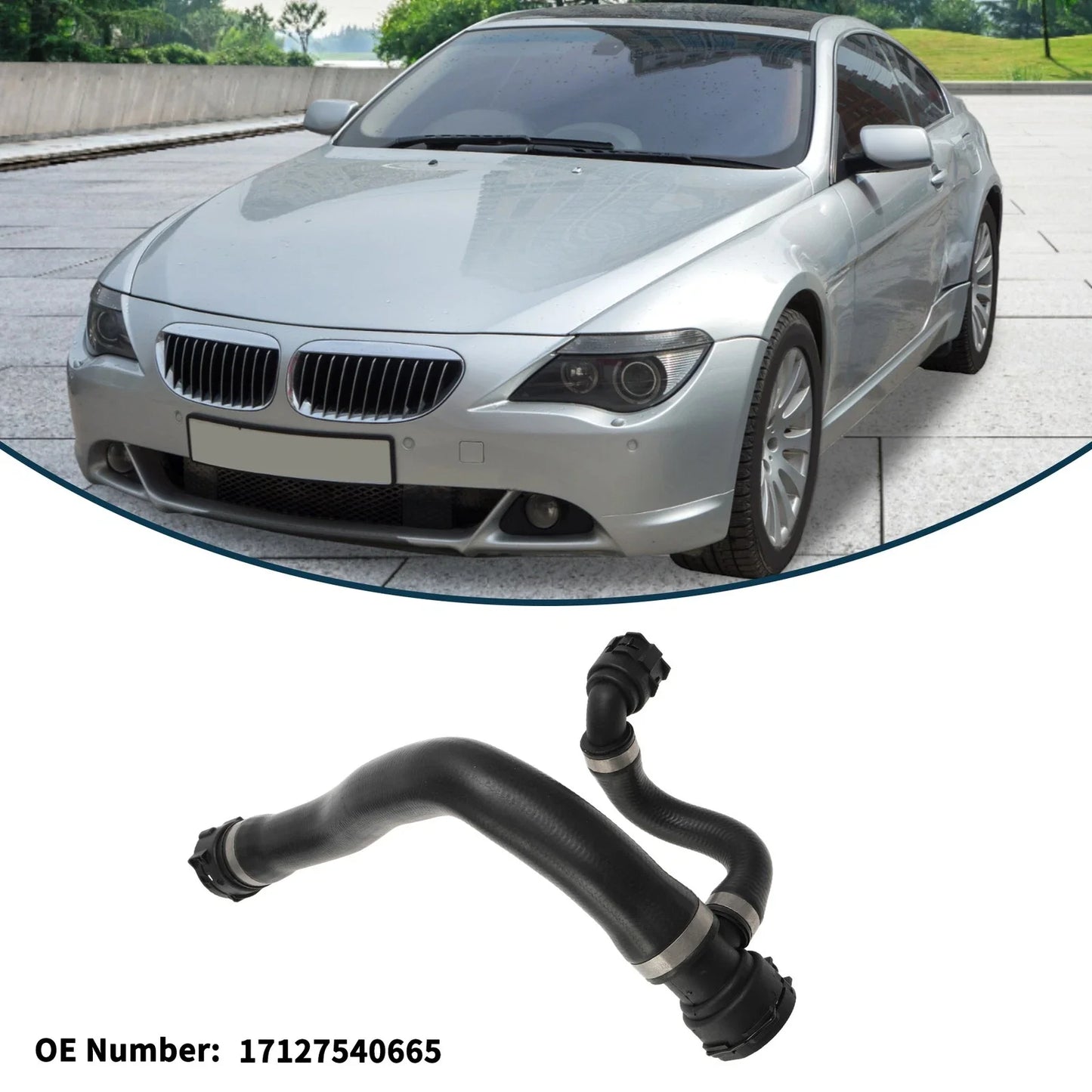 Radiator Hose for BMW 5 Series (E60) Coolant Pipe (2001-2010)