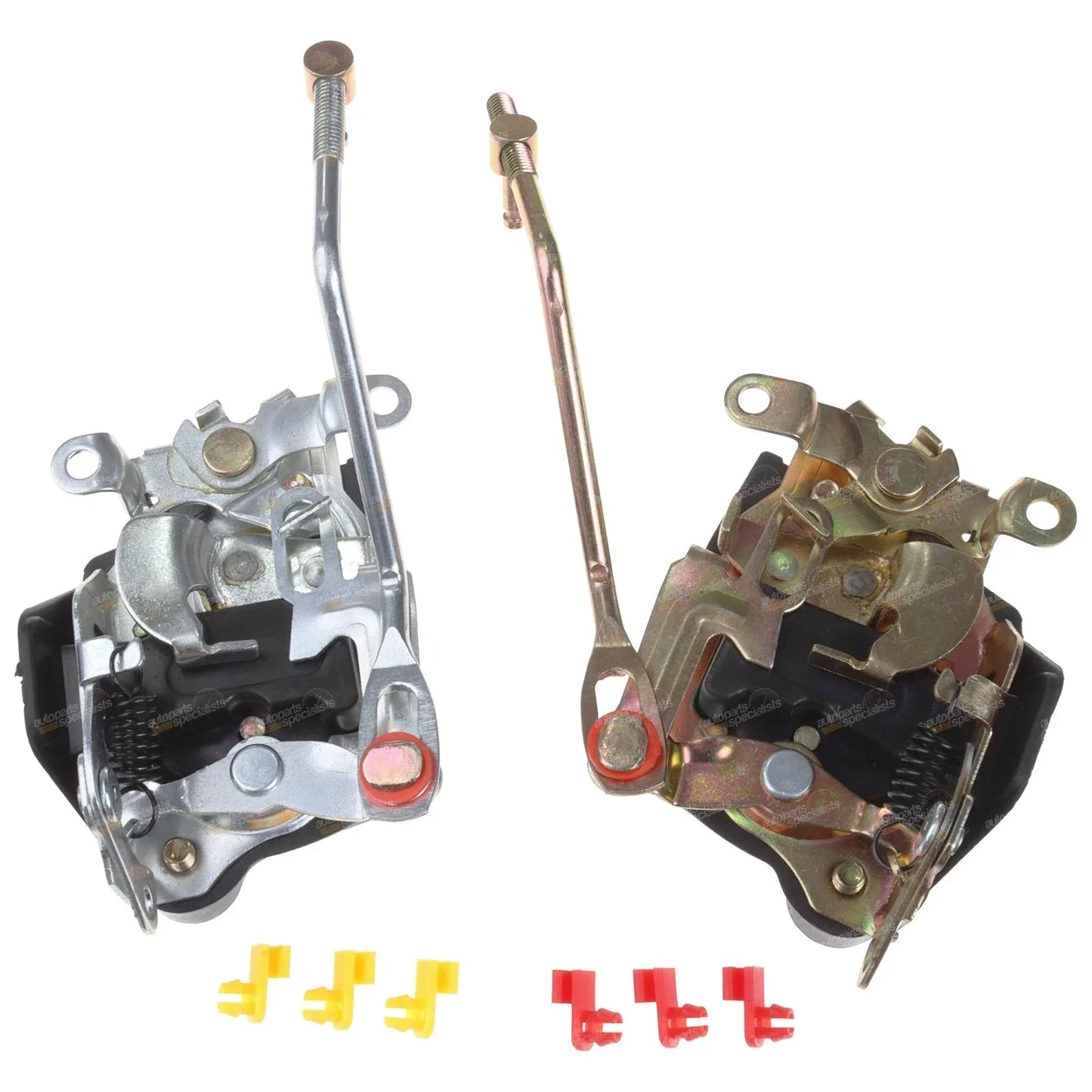 LH + RH Front Door Lock Mechanism for Toyota 70 Series Landcruiser (1984–2007)