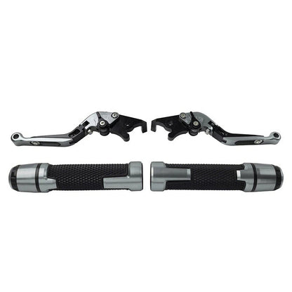 Folding Titanium Brake Clutch Levers Grip Set for Suzuki GSXR600/750 (2006-2019)