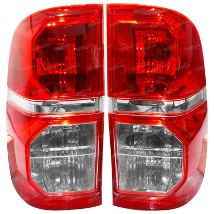 LH + RH / 2x / Tail Lights for Toyota Hilux (2011–2016)