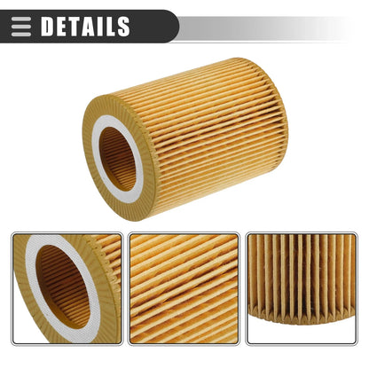 Engine Oil Filter with Gasket Set for BMW 330Ci (2001-2006)