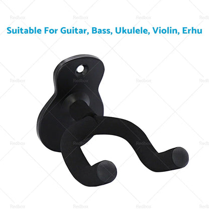 Guitar Wall Mount Holder Hook Rack Bracket Padded Display for Instruments