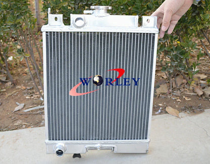 40MM  Core Aluminium Radiator & 12" Fan for Suzuki Swift GTI (1989-1994)