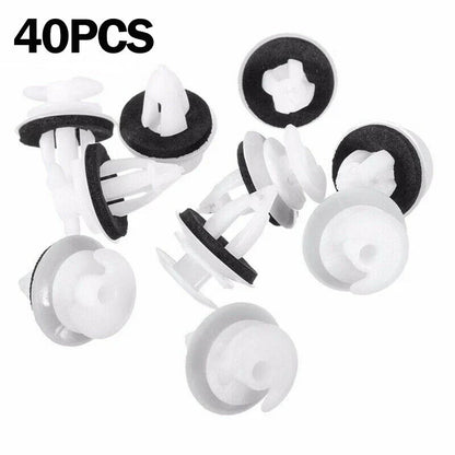 40x Door Panel Clips W/Seal Ring for E30 E34 E36 E38 E46 M3 M5 Z3