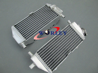 Aluminum Radiator & Silicone Hose for Kawasaki KX125 (1999-2002)