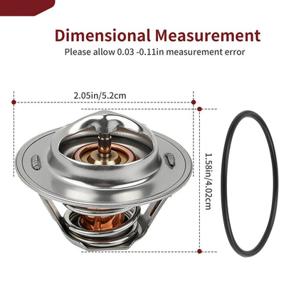 Thermostat & O-Ring for Kawasaki Ninja 750R & Ninja 900 ZX900 (1984–1990)