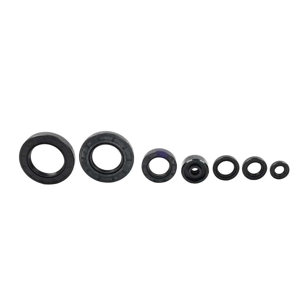 7 x Engine Crank Oil Seals for Yamaha Banshee 350 (1987-2006)