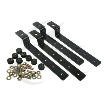 Adjustable Universal Hard Saddle Bag Mounting Bracket for Harley Davidson