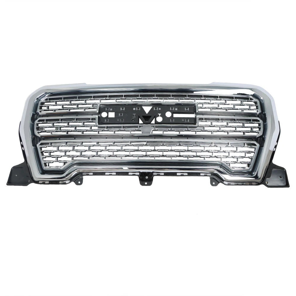 Chrome Front Upper Grille Assembly for GMC Sierra 1500 Denali (2019–2021)
