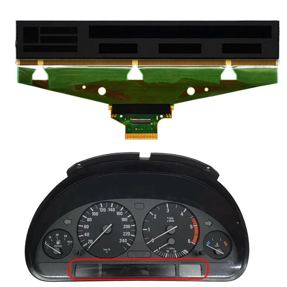 LCD Display for BMW E39 E38 E53 Instrument Cluster