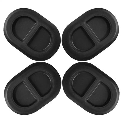 4 Pcs Rubber Floor Pan Drain Plugs for Jeep Wrangler JK JL (2014-2023)