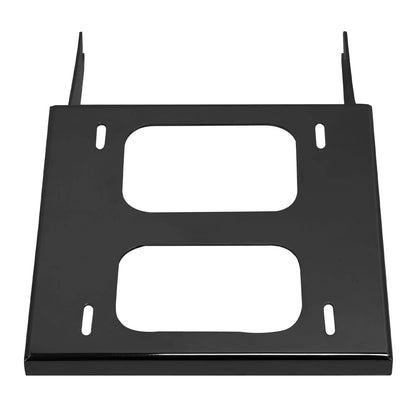 Black Trunk Mount Rack for Harley Fatboy FLSTF (2008-2017)