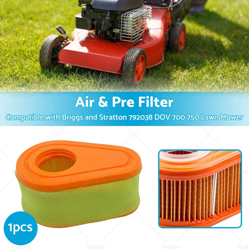 Air & Pre Filter for Briggs & Stratton DOV 700 750 Lawn Mower
