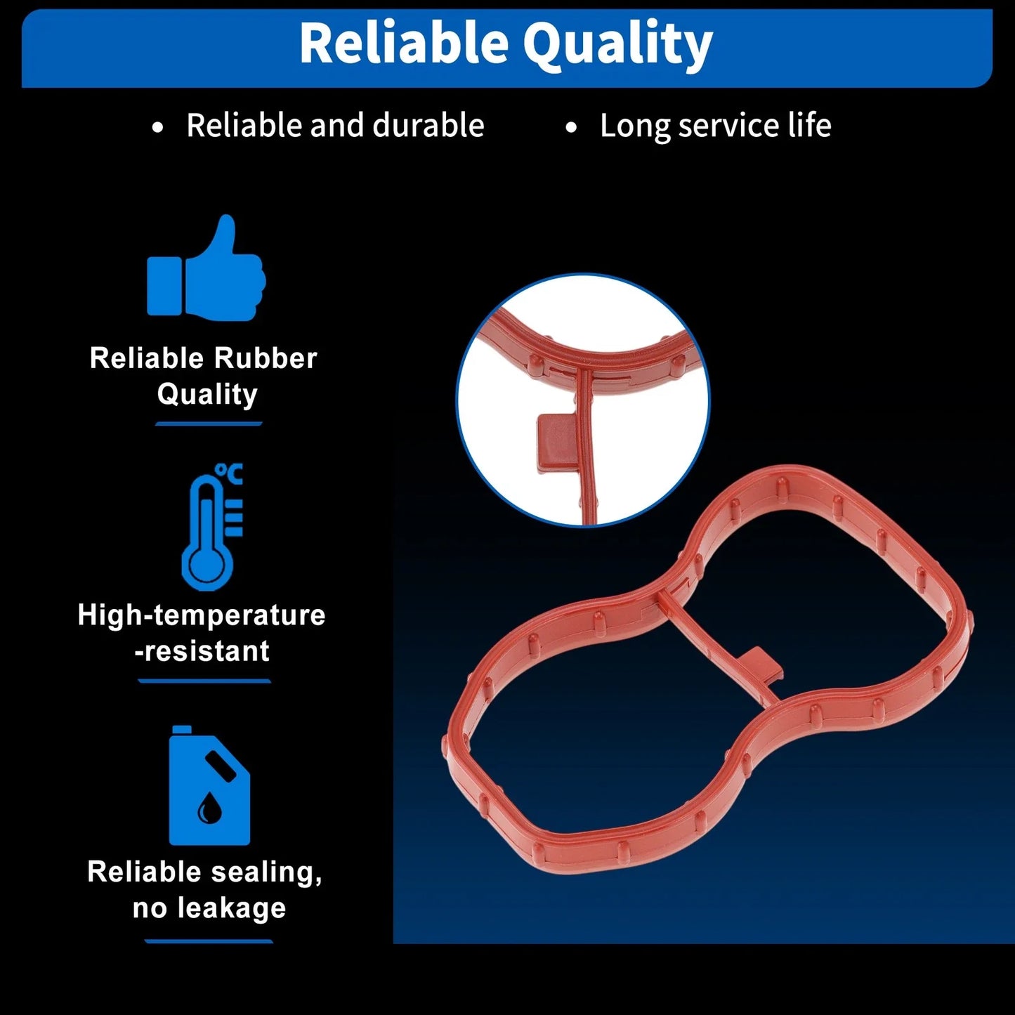 Intake Manifold Gasket with Intake Flap Delete Blank Plug for BMW