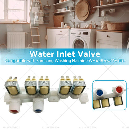 5 Way Inlet Valve for Samsung Washing Machine WA10J8700GW (2015-2017)