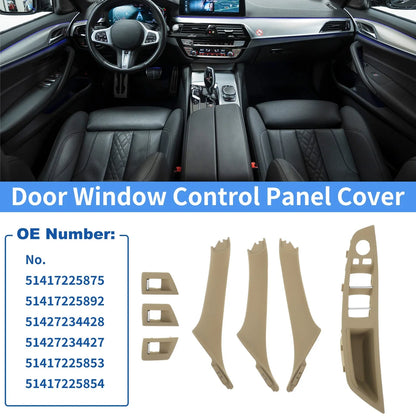 1 Set RHD Side Door Window Control Panel Cover for BMW 5 Series