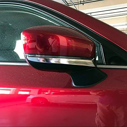 Chrome Lower Trim Wing Mirror Covers for Mazda CX-5, CX-9 (2017-2023)