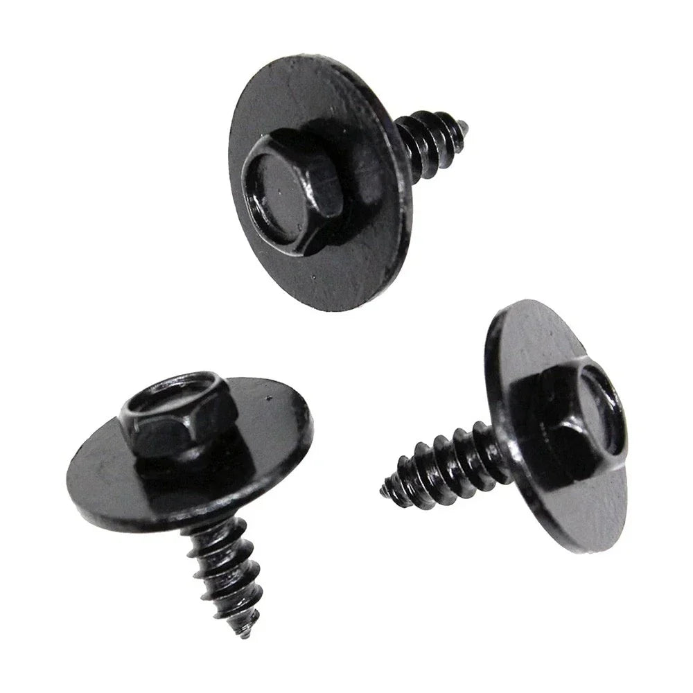 10 Pcs Wheel Arch Trim Hex Head Screws for BMW X5 X6 E46 E60 E90