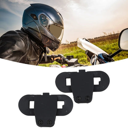 2 x Clip Clamp Mounts for T-COM Motorcycle Helmet Intercom Interphone