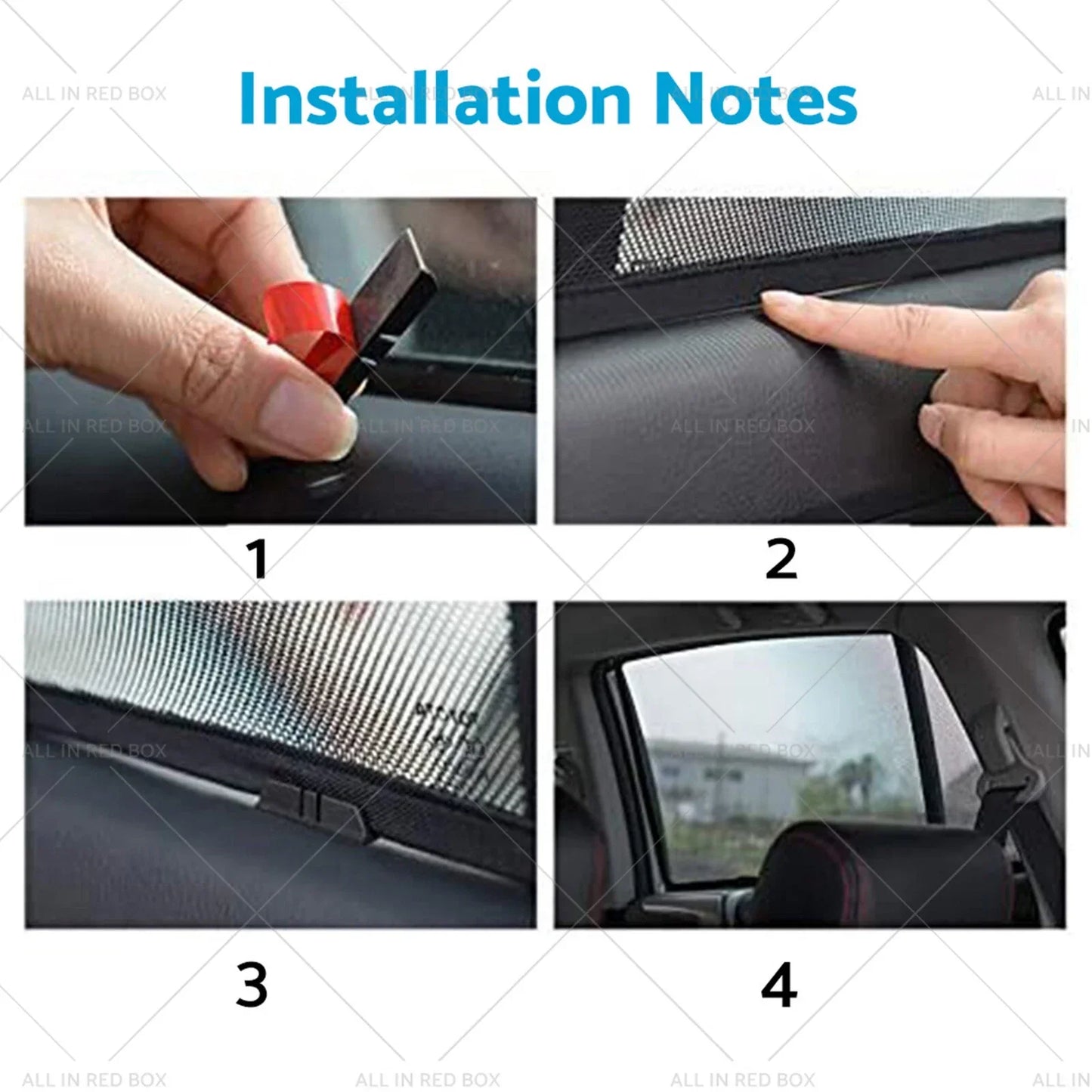 Magnetic Mesh Sun Shades for Mitsubishi Outlander (2021-2023)
