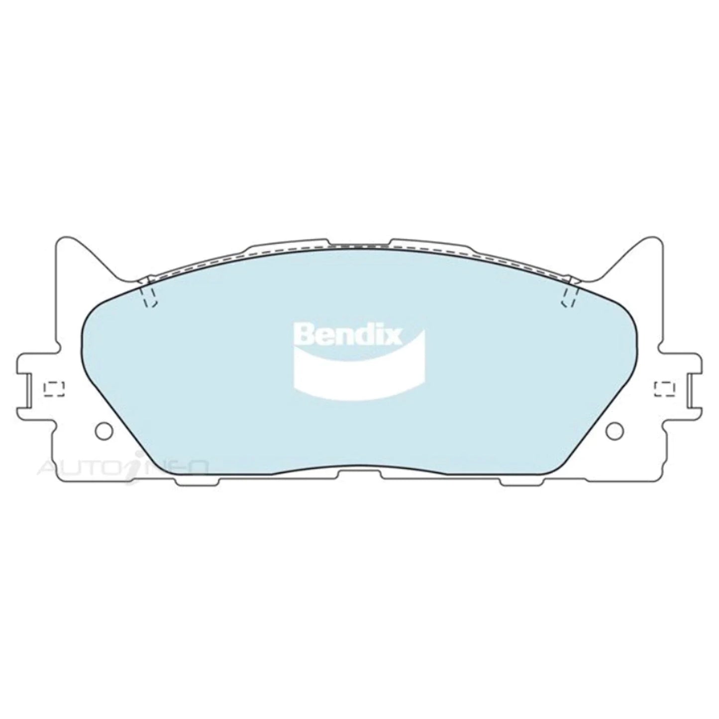 Front Disc Brake Pads for Toyota Aurion GSV40 GSV50 (2011–2017)