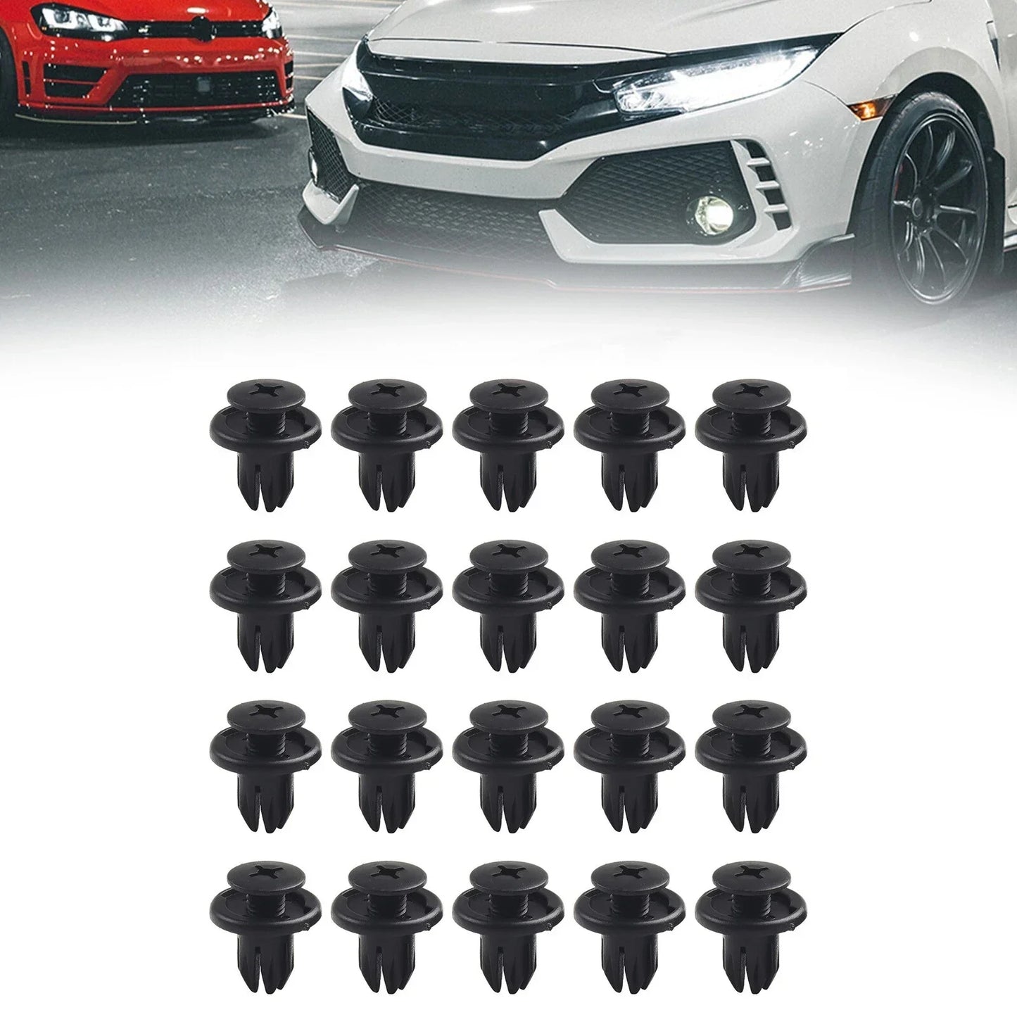20Pcs / Inner Wheel Arch Liner Fastener Clips for Mini Cooper (2001–2014)