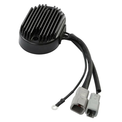 Black Voltage Regulator Rectifier for Harley Heritage Softail Classic (2007)