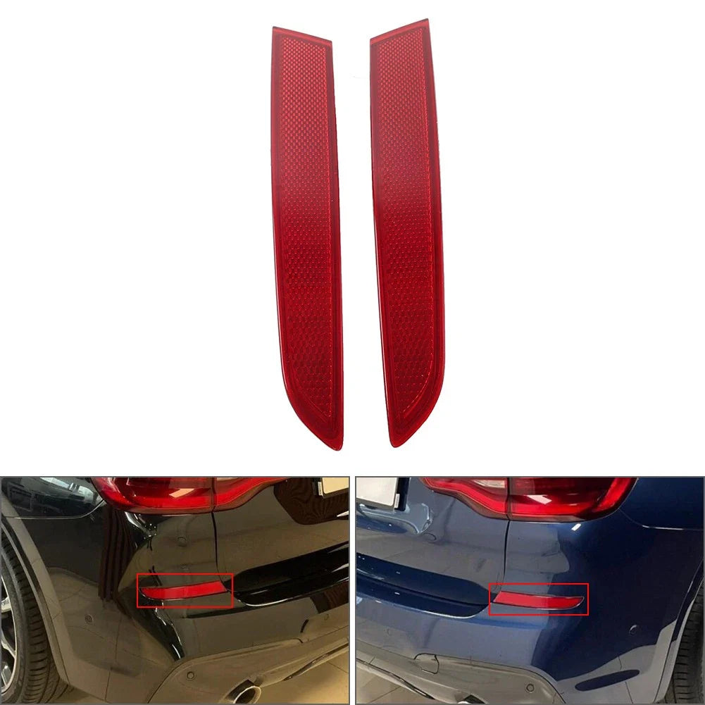 Rear Bumper Side Marker Reflector Lights for BMW X3 (2018-2021)